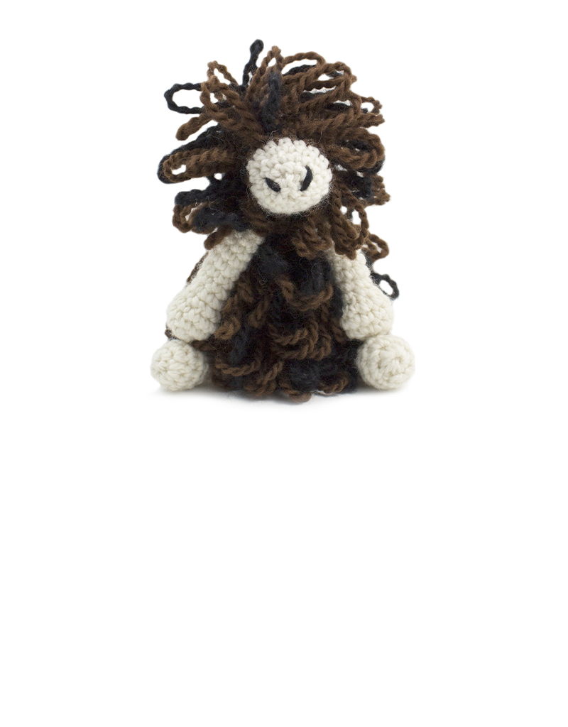 toft ed's animal mini romulus the muskox amigurumi crochet